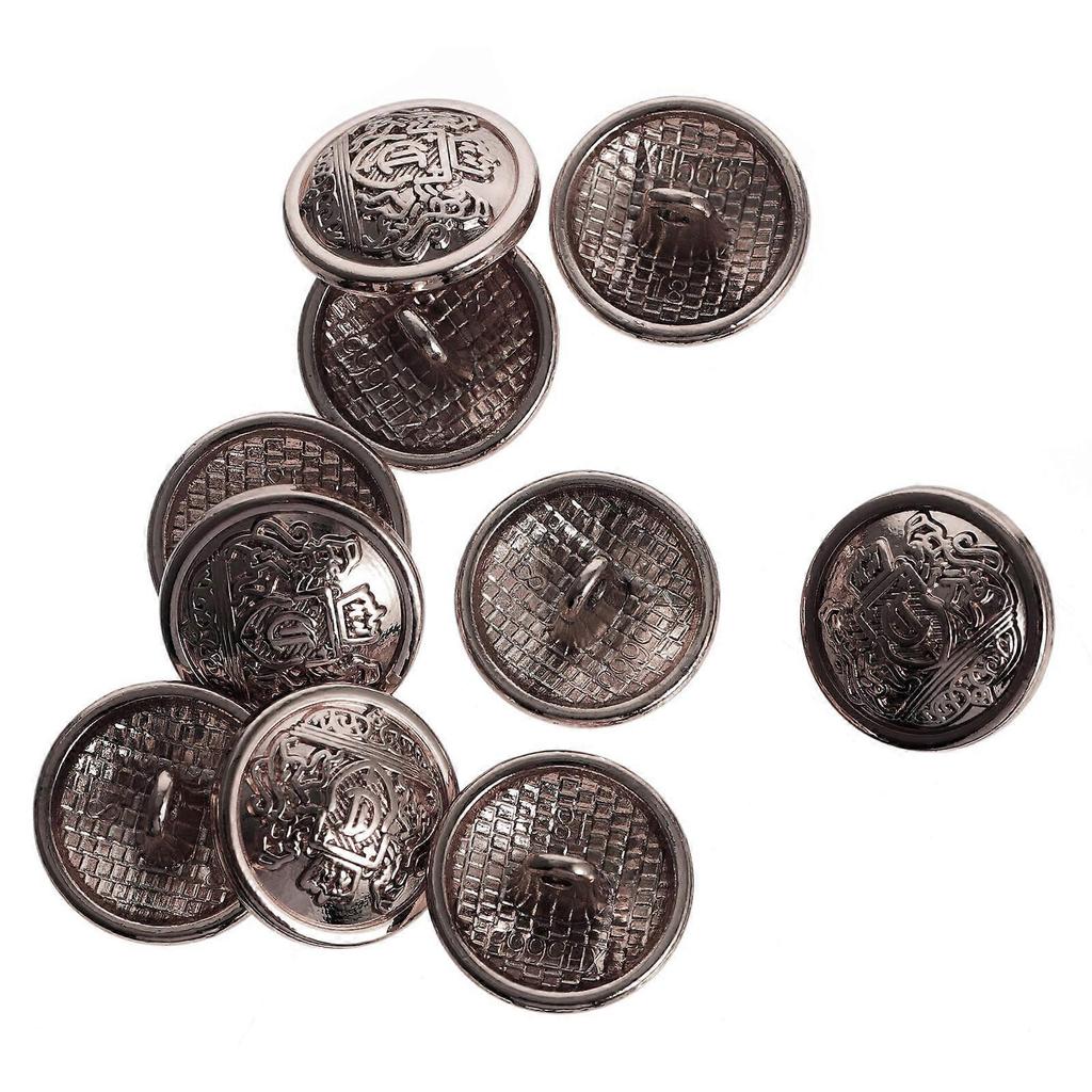 Mens Cuff Links Sets Metal Cuff Links Men Wear Dark Brown Display Beautiful Cuffs 10Pcs