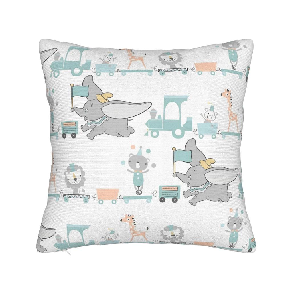 Dumbo Cartoon Throw Pillow Cover Polyester Throw Pillow Disney , Fashion Cushion Covers
