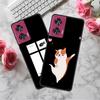 MOTO EDGE 50 Fusion Simple Letter TPU Soft Case: Personalized Color Design