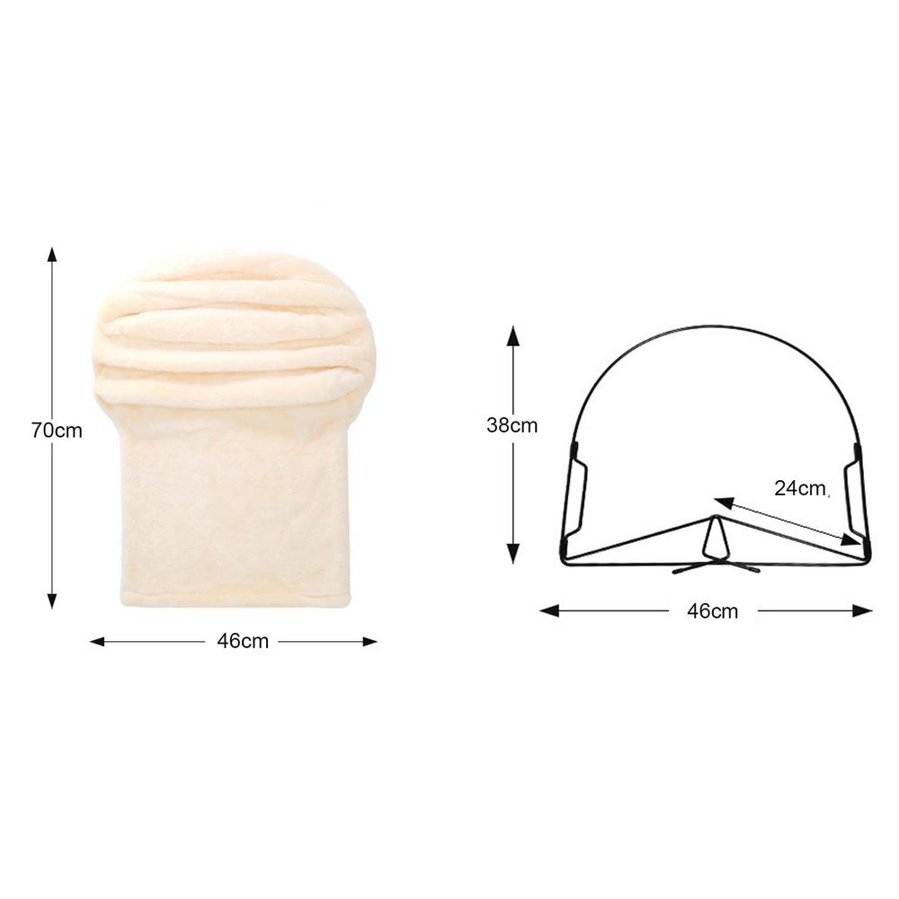 Cat Hammock Bed Foldable & Stable Cat Beds Sturdy Cat Hammock Window Seat Strong & Secure Breathable Cat Wall Shelves for Kitten