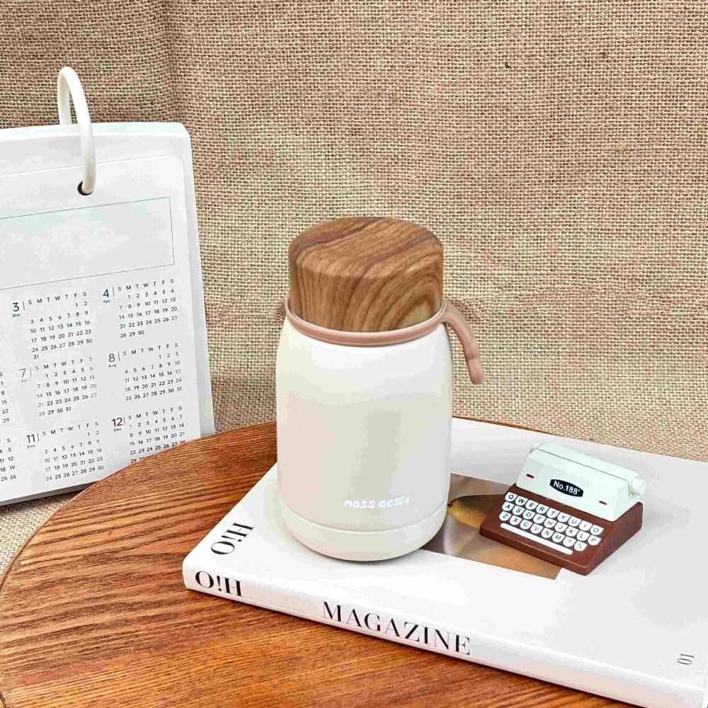 

220ml Thermal Cup Mini Insulation Water Bottle Creative Water Cup Outdoor коричневий