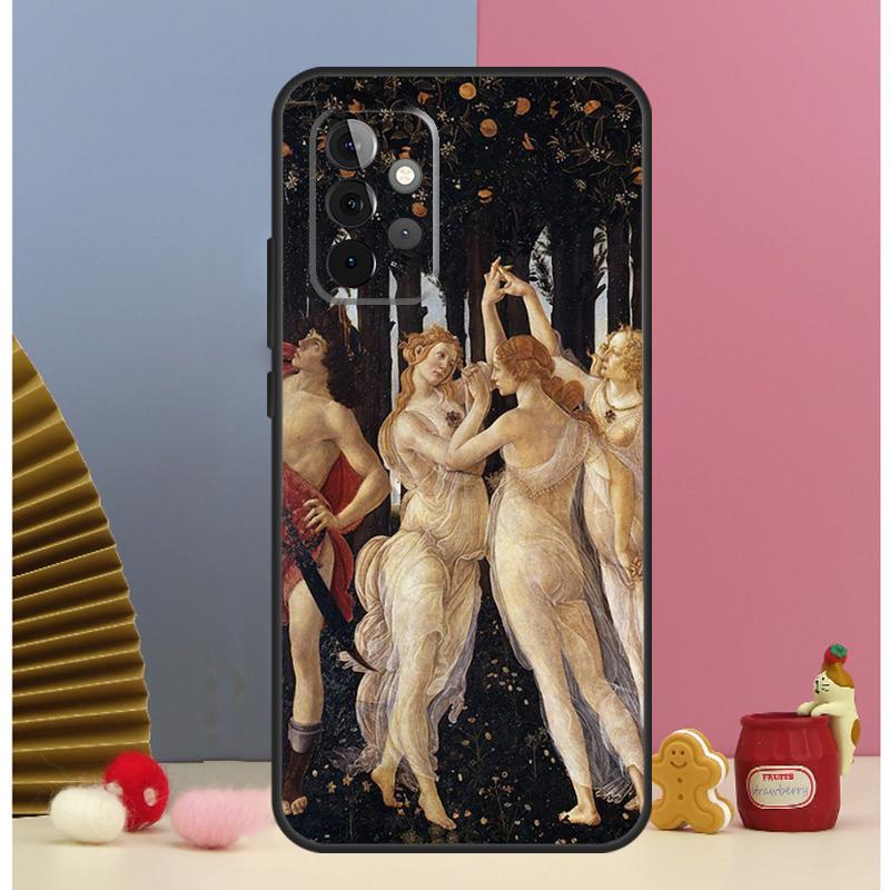 Renaissance art Painting Phone Case For Samsung Galaxy A12 A32 A52 A14 A24 A34 A54 A53 A33 A13 A15 A25 A71 A51 Cover