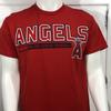 Vatertag MLB Angels Baseball Team T-Shirt DAD #1 Herren Größe M