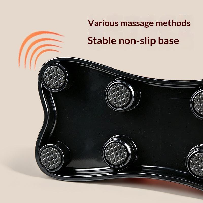 2 In 1 Cervical Neck/Waist Massager With Detachable Massage Nodes Deep Muscle Tension Relief For Home Office Daily Relaxation