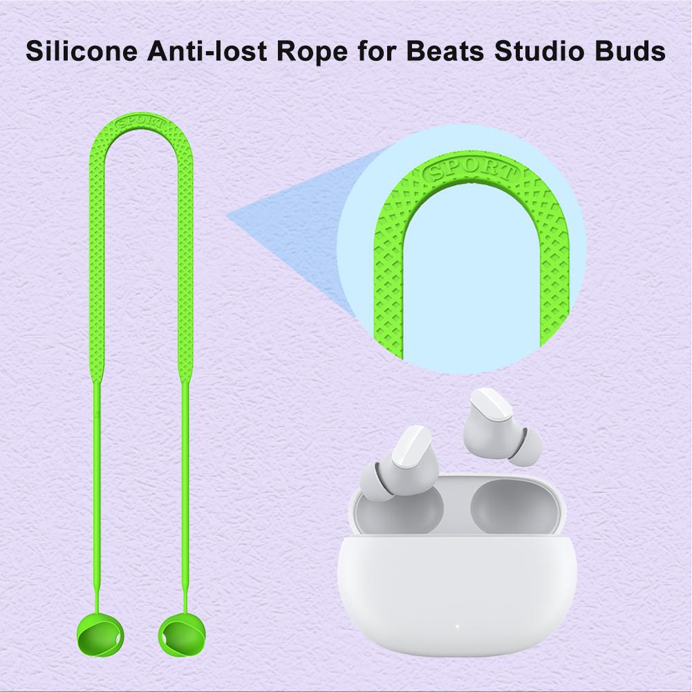 Buy Anti-Lost Strap for Beats Studio Buds Wireless Headphone Silicone ...