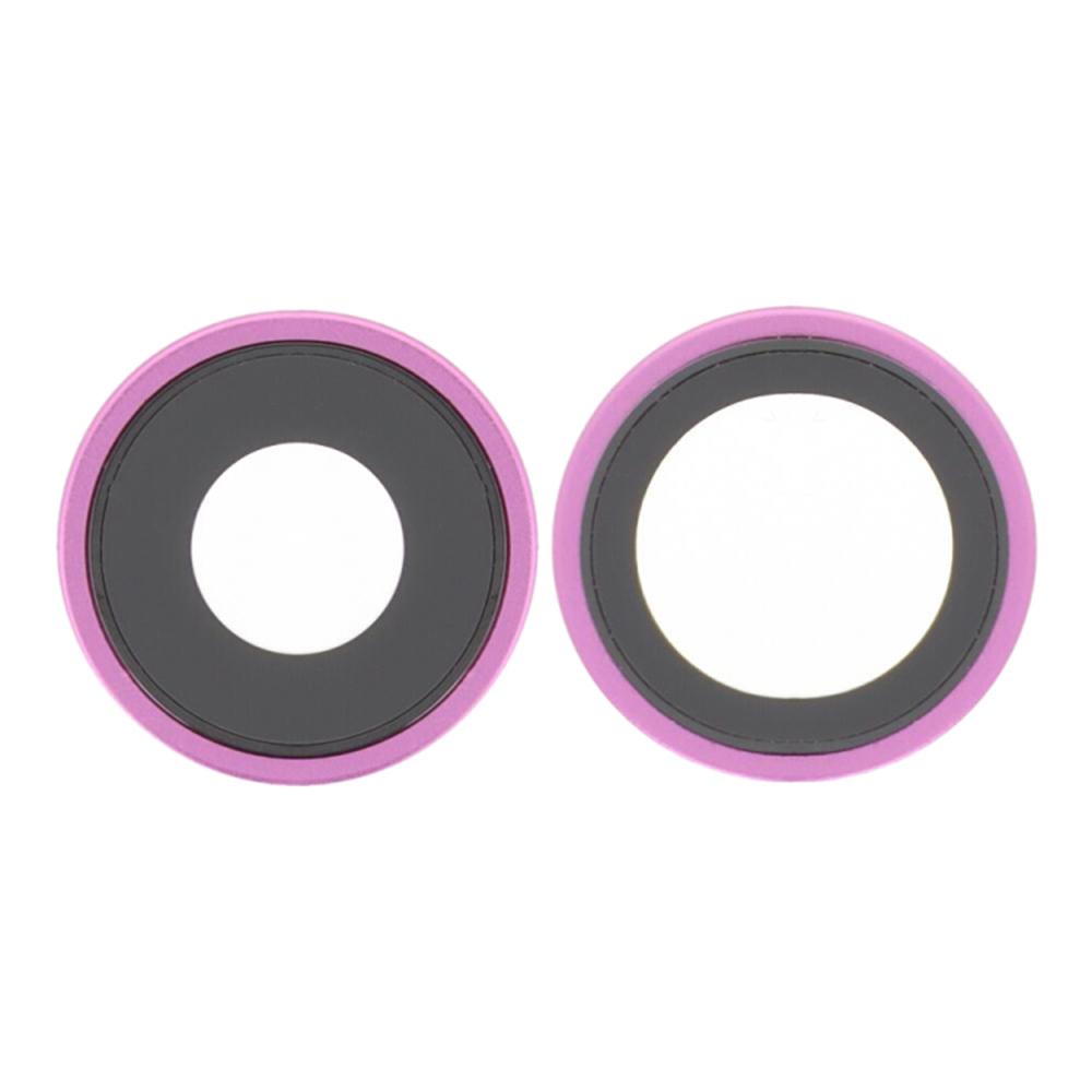 

Для iPhone 16/16 Plus 1 комплект кришки об єктива задньої камери з клейкою наліпкою (Без логотипу) Pink