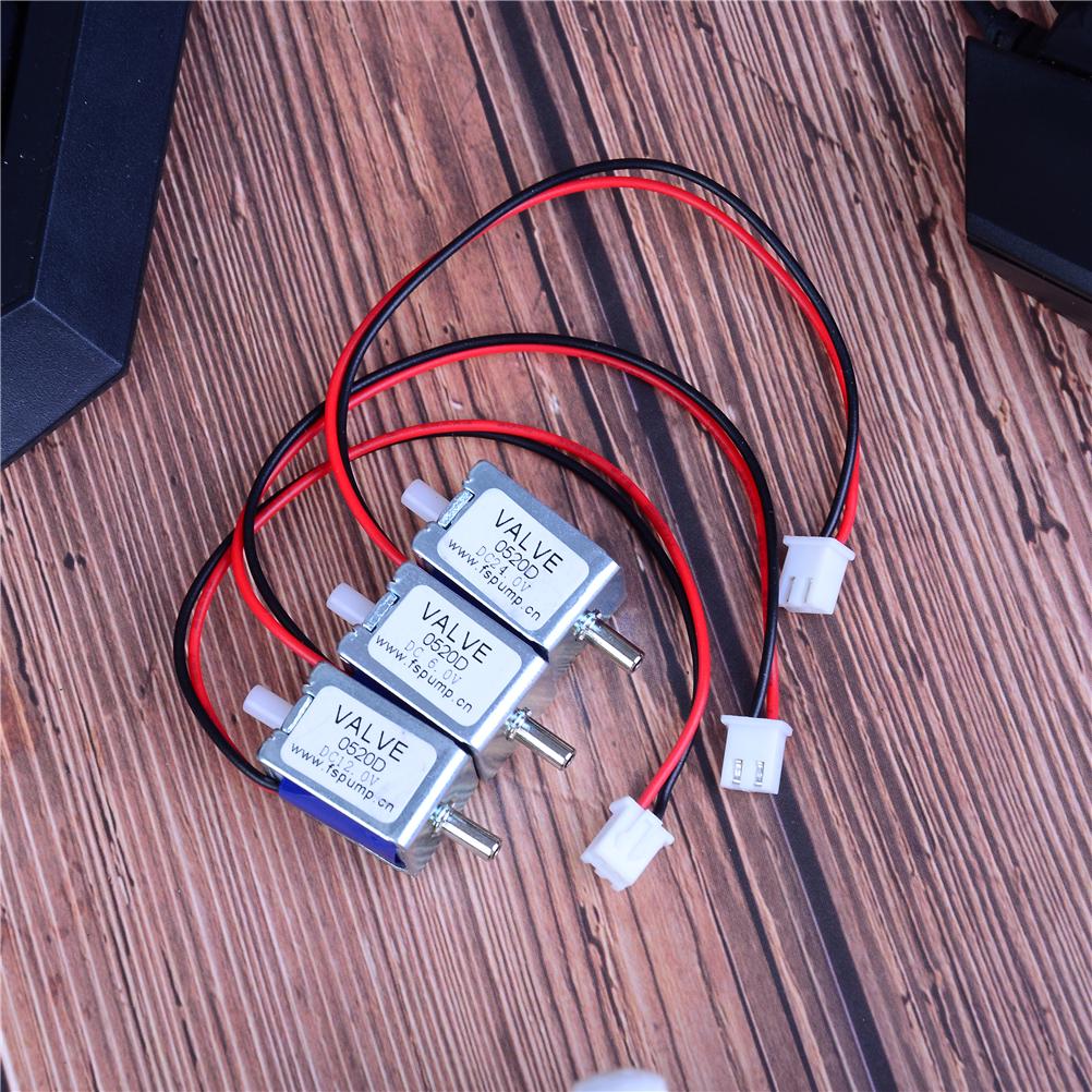 DC 6/12/24V Elektrický solenoidový ventil N/C Normálně zavřený Mini Pro plynový vzduchový ventil