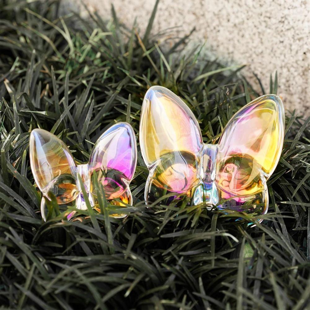 Multiple Color Crystal Butterfly Figurines Flying Butterfly Collectible  Table Centerpieces