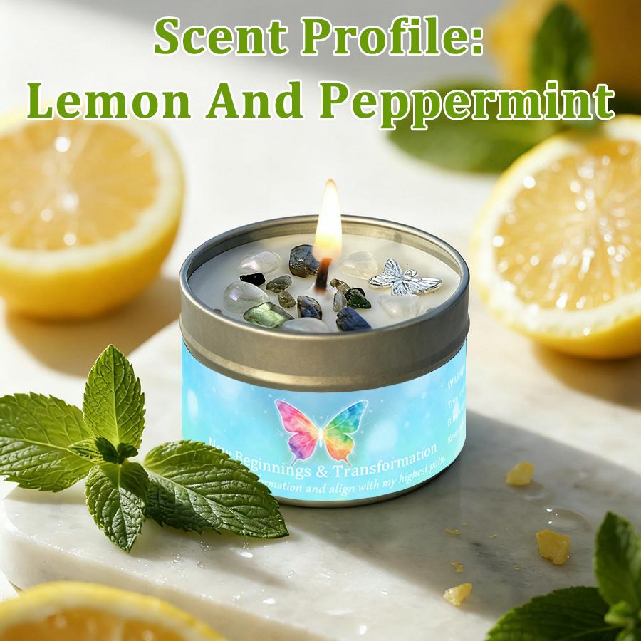 Scented Candles 3oz Law of Attraction Protection Manifestation Energy Boosting Christmas Home Decoration Candle Holders Gift