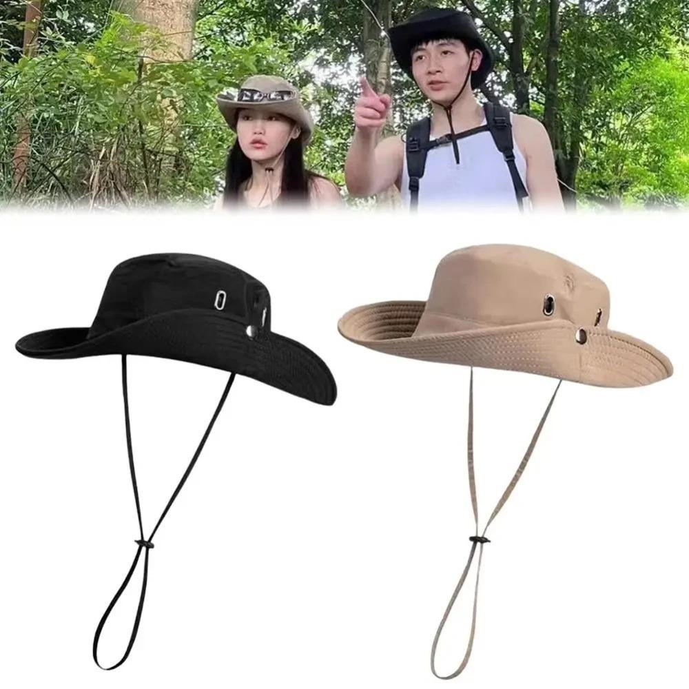 Trendy Bucket Hat Anti-Sun Sunscreen Hat Fashion Fishing Cap Gift