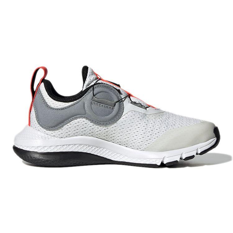 Adidas ActiveFlex Boa J White Team Solar Orange Kids Sneakers Footwear-White Grey FZ5056