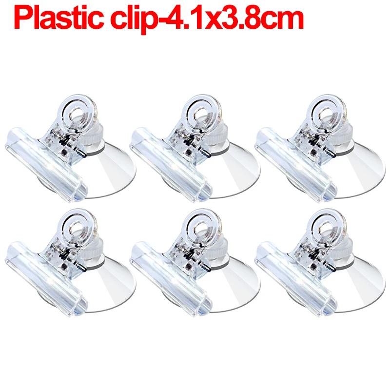 

Multi-purpose Round Suction Cup Clips With Hooks Heavy Duty Towels Clamps Holder Photo Display Stand Home Organizer Supplies 1PC