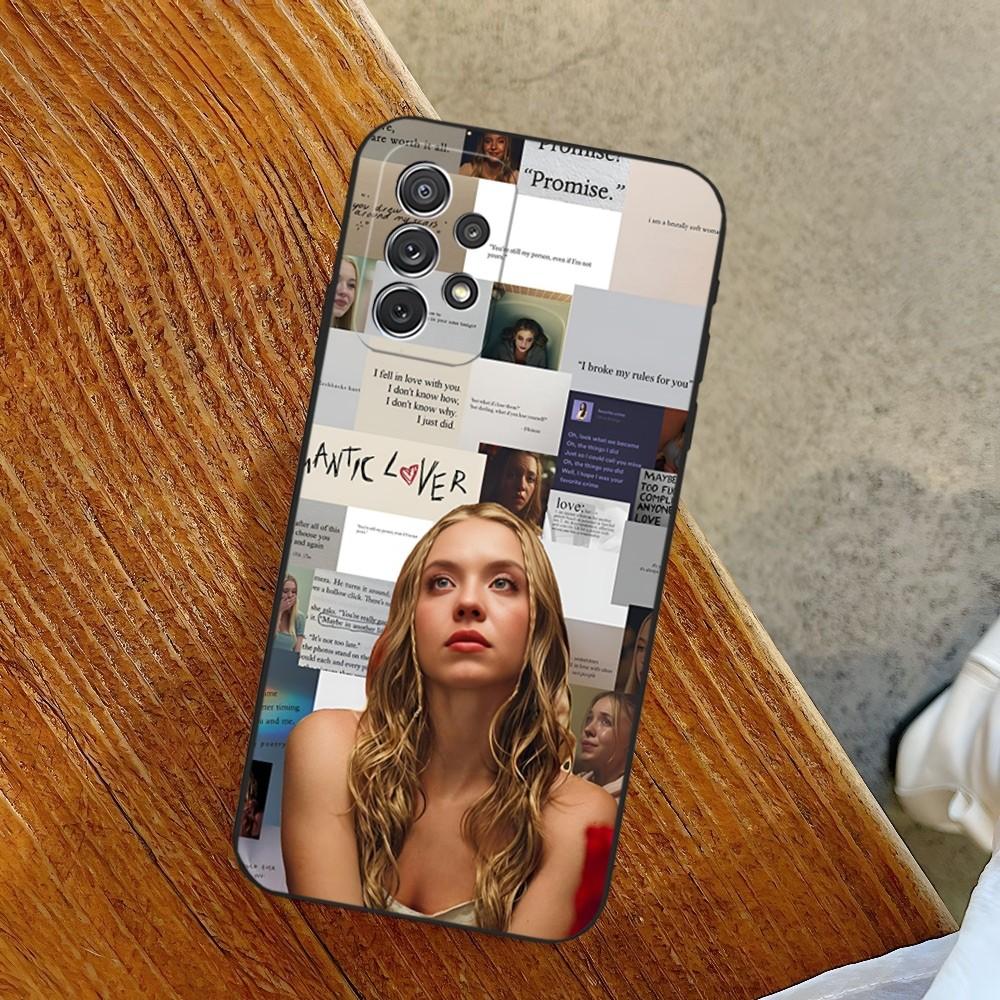 

Чохол для телефону Euphoria Sydney Sweeney для Sumsung Galaxy S24 S23 S22 S21 S20 A24 A34 A54 A53 N20 M54 Fe Plus Ultra samsung a535g
