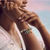 Pandora November Honig Ewigkeit Kreis Charm 790065c04