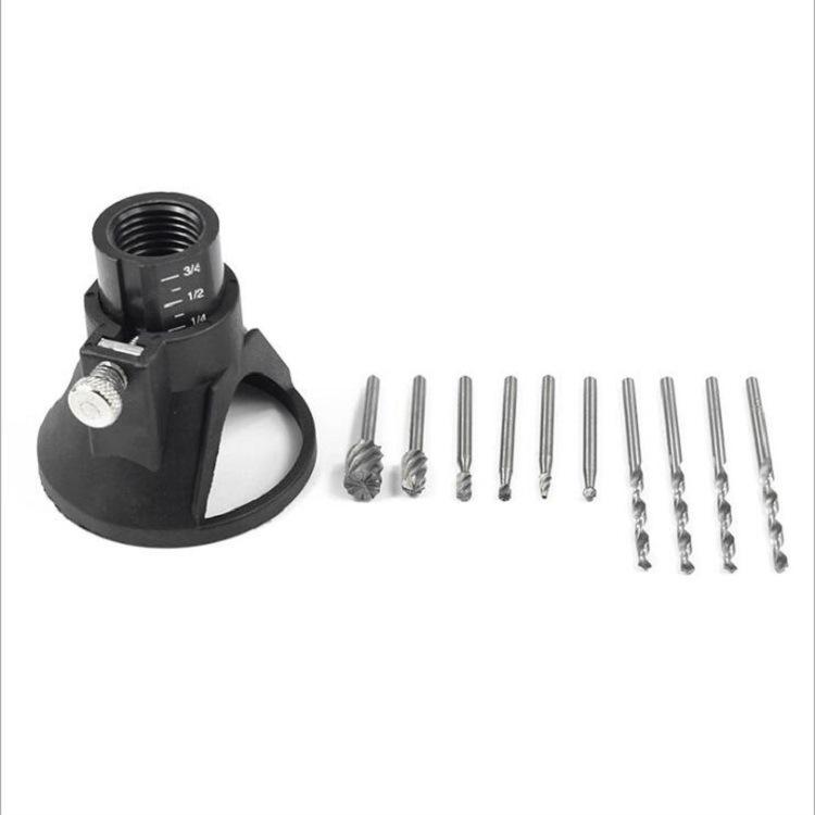 Electric Mill Accessories 11 Sets of Electric Mill Locator Twist Drill High-speed Steel 6 Sets of Rotary File Milling Cutter Combination Set