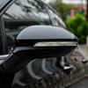 Gloss Black For VW Golf 8 MK8 8R R-line GTI W/ Lane Assist Wing Mirror Cover Cap