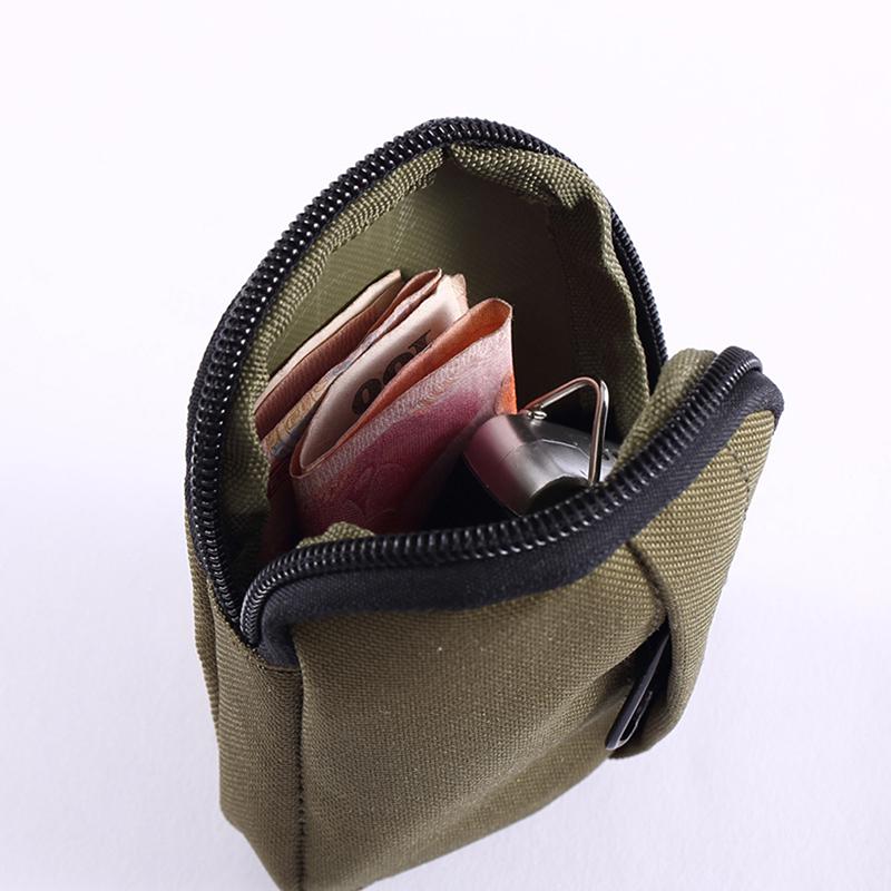 Coin Case Utility Belt Pouches Mini Key Pouch Practical Hunting Cycling Sports Pack Multi-purpose Nylon First Aid Medicine Bag