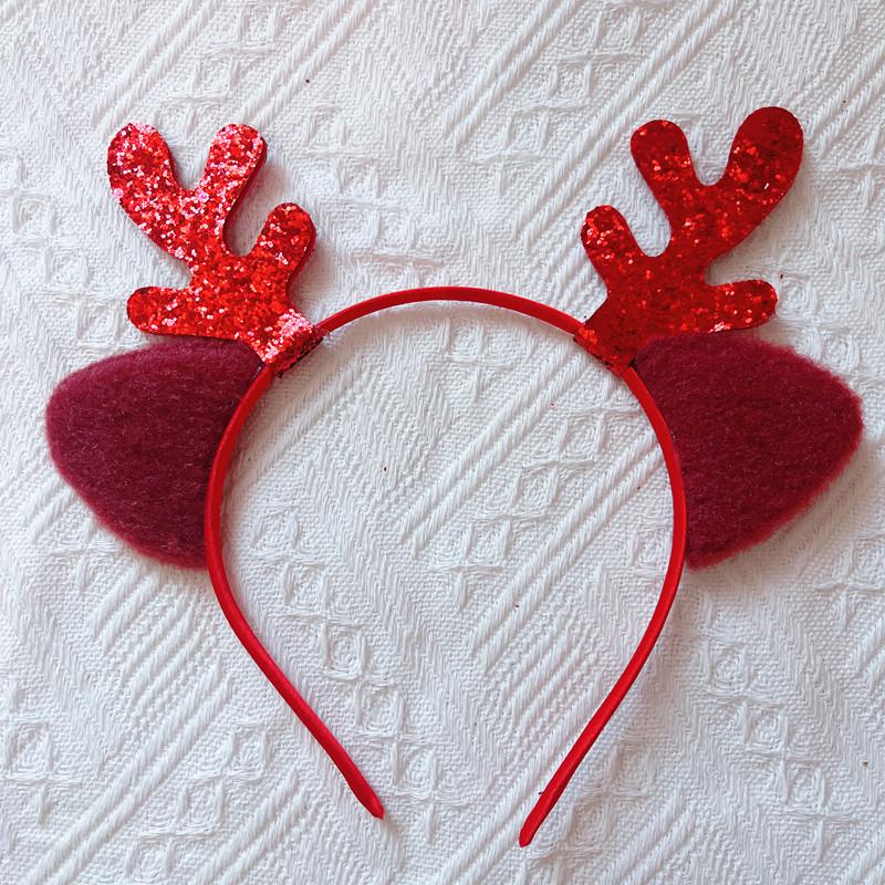 

Рождественские рога, бант, заколка для волос, ободок для праздничного костюма