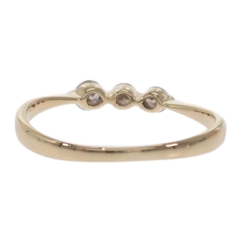 no brand  #10(JP Size) ring K18 yellow gold Women