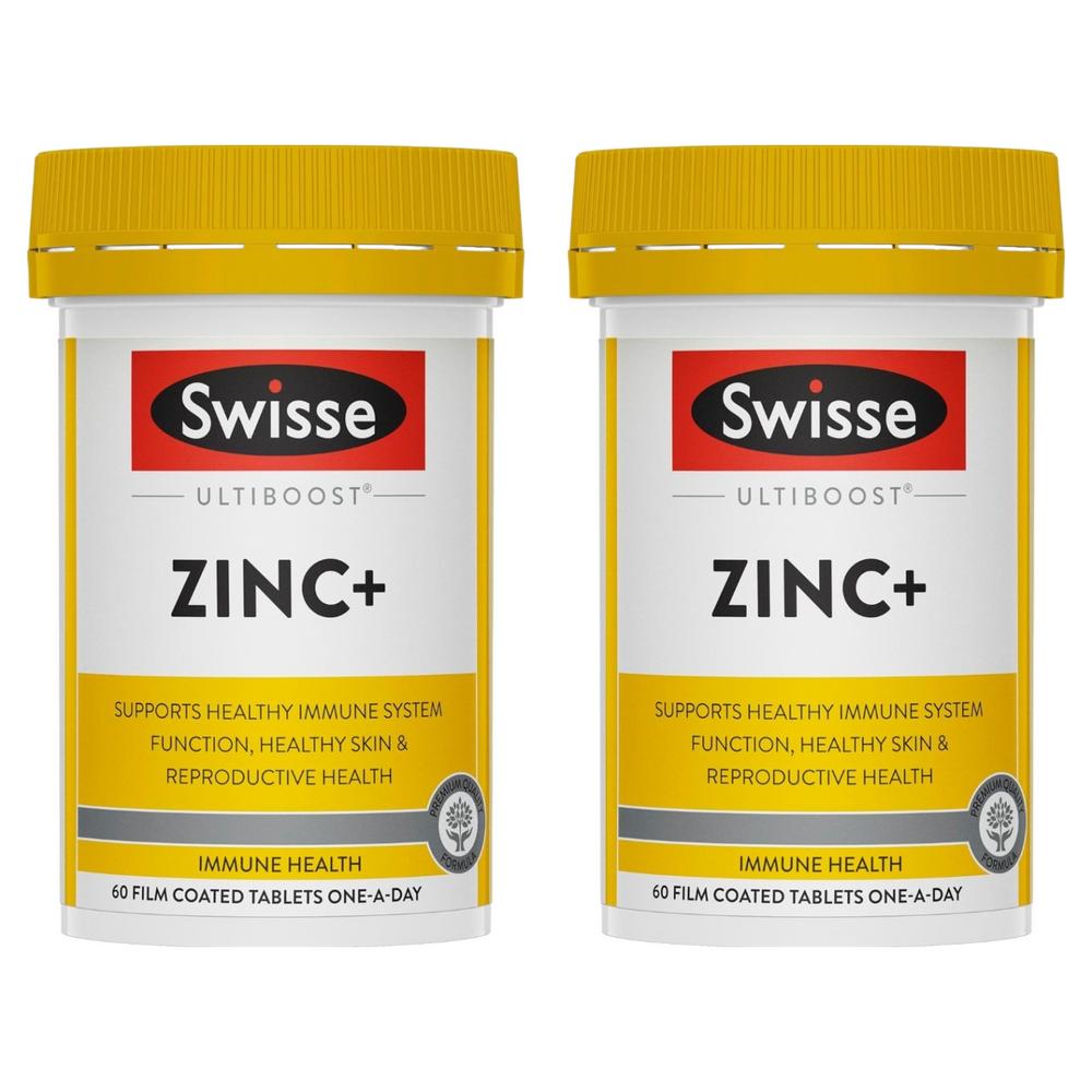 Swiss ZINC+ Tablets 2 pcs 60 tablets