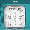 For Apple Pencil Tip Double Layer Soft Hard Pen Nib For Apple Pencil Pro/ 1st 2nd Generation USB C 2B HB iPad Pencil Accessories