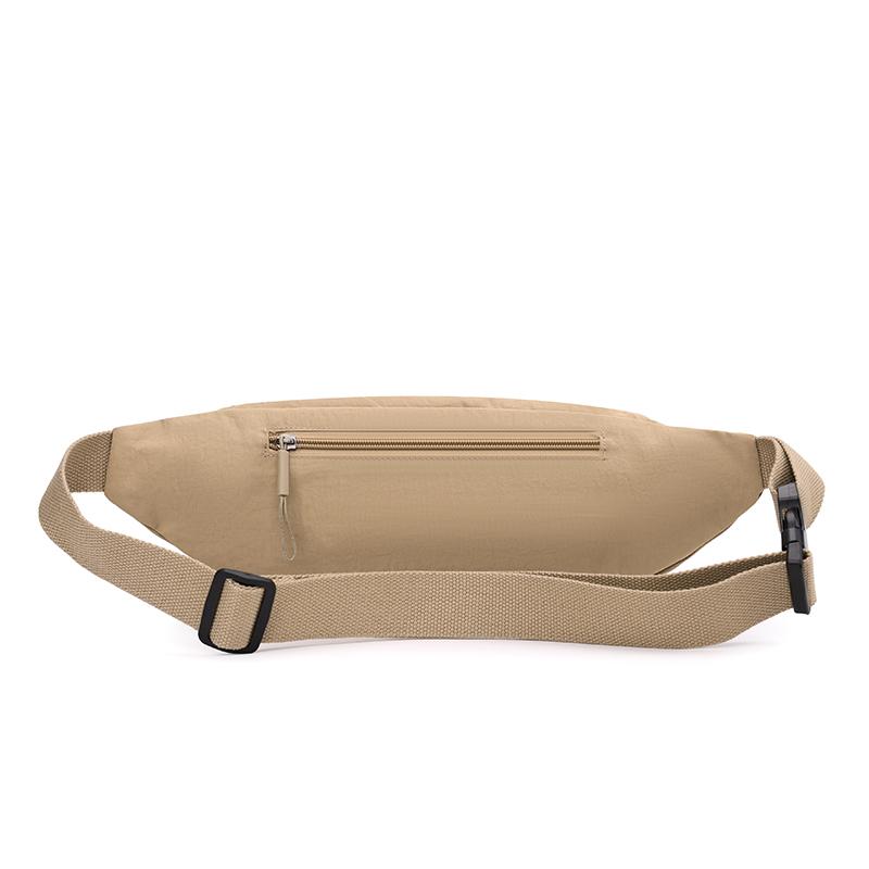 Sports Outgoing Waist Bag Lightweight Solid Color Women's Chest Bag Crossbody Bag