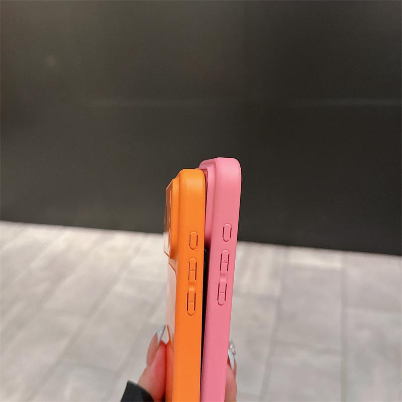 Fashionable Liquid Glass Case with Lens Film for Apple 17 Pro Max