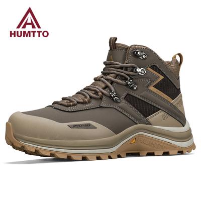 Hiking Shoes Platform Trekking Boots for Men Winter Rubber Work Safety Mens Ankle Boots Designer Black Outdoor Tactical Sneakers Man