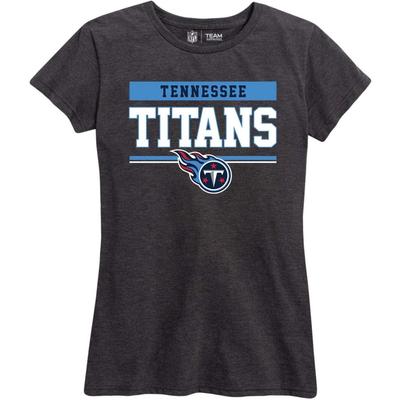 NFL Womens Charcoal Relaxed Fit Tshirt, Football Apparel, Tagless Short Sleeve Tee
