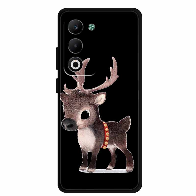 Coque For OPPO A5m A5i Pro Case Cartoon Cat Black Silicone TPU Soft Phone Case For OPPO A5 5G 4G Global Back Cover Case Funda