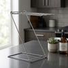 Stainless Steel Kitchen Cloth Drying Rack Foldable Design Rag Drain Holder  Bathroom Sink