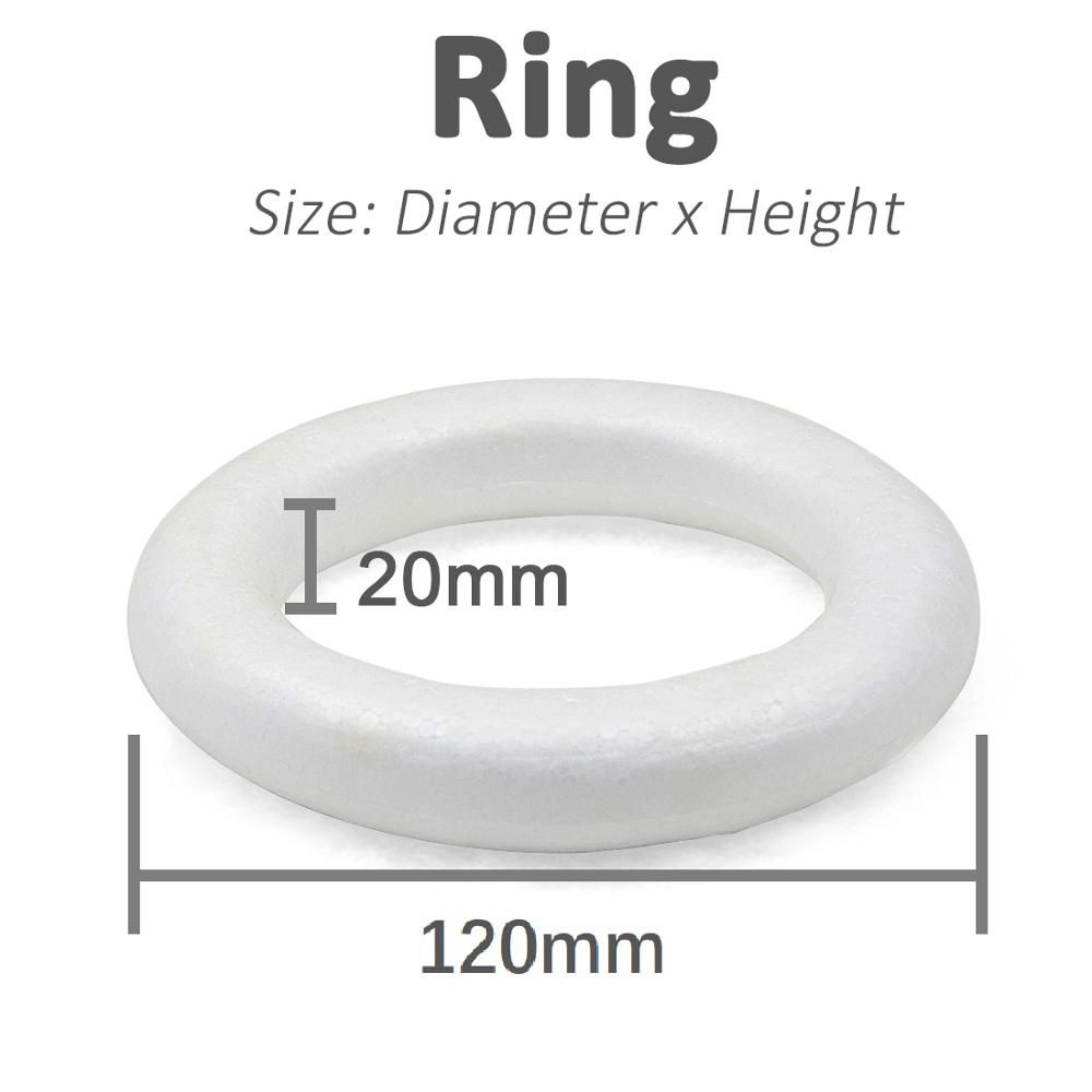 DIY Wedding Party Foam Ring Round Donuts Mould Craft Material
