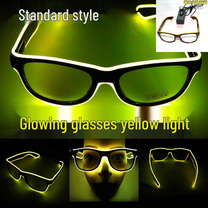 Luminous LED Voice-Activated Neon Party Glasses