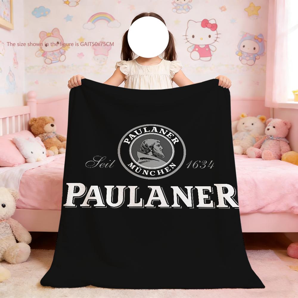 P-Paulaner München Decke für weiche Überwurfdecke für Picknick Bett Sofa Haus Schlafzimmer Gemütlich Warm Bequem