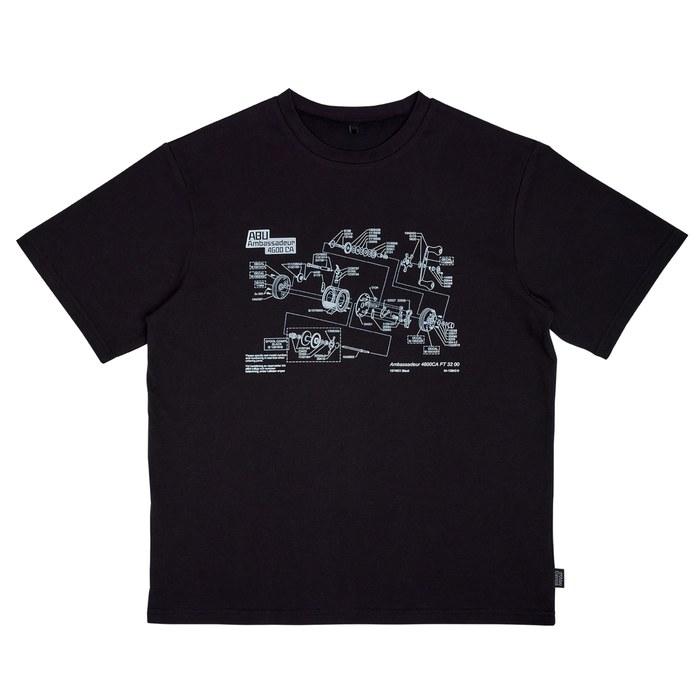Abu Garcia Bug Off 4600CA Diagram T Black XL