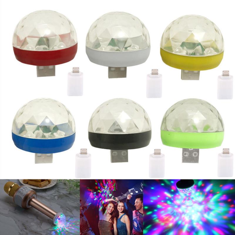 

USB перезаряжаемая лампа Magic Ball с голосовым управлением и адаптером