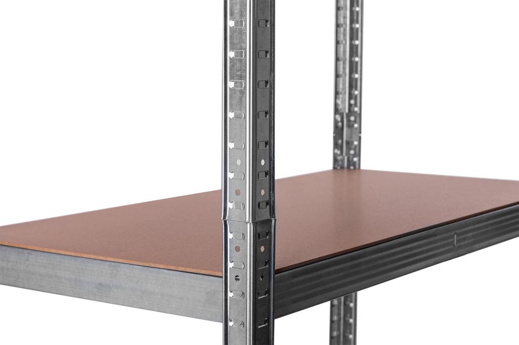 Metal garage workshop shelf 5P 220x110x45