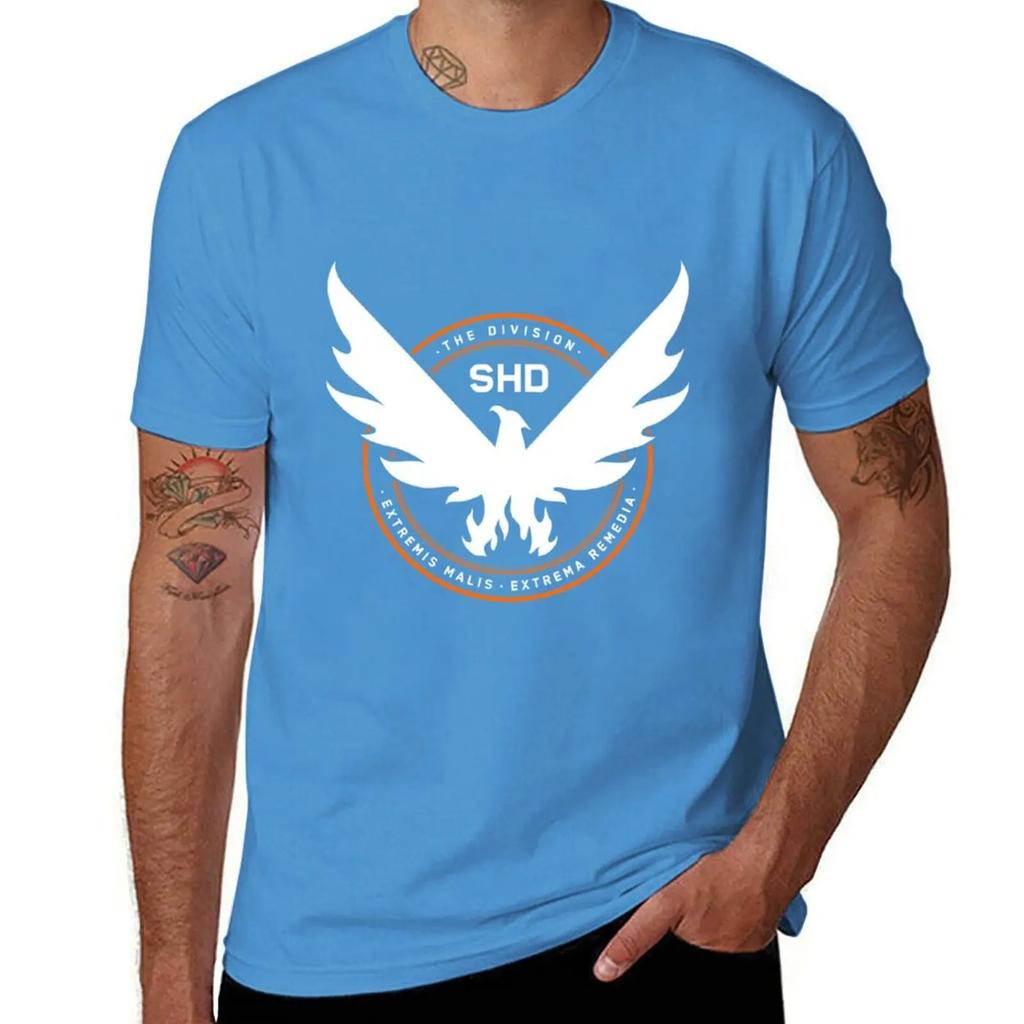 The Division 2 T-Shirt Anime T-Shirt Custom T-Shirt Rohlinge Grafiken Herren Grafik-T-Shirts Übergröße