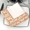100pcs Gold Printing Disposable Napkin Tissue Paper Printed Napking for Restaurant and Hotel (Golden + White) Towel Wedding