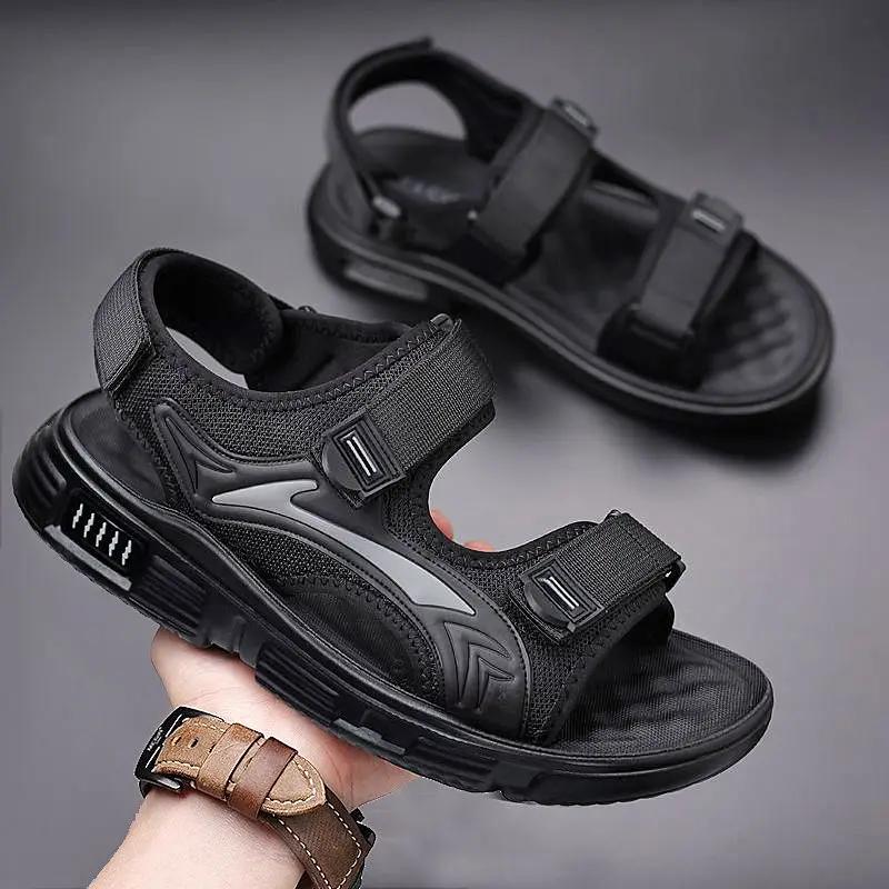 Fashion Beach Shoes for Men Running Sports New Fashion on Offer Trend 2025 Color Wholesale Pvc Stylish Comfortable 39 Buy Man Sandals