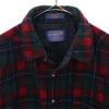 PENDLETON check Long sleeve Wool shirt L Men's Used