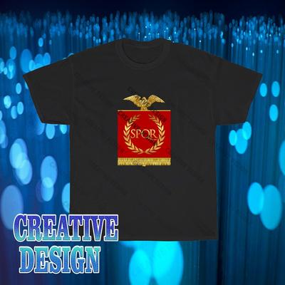 T-shirt Neuf SPQR Aigle Romain Le Logo de l'Empire Romain Drôle Taille S à 5XL