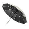 Fully automatic folding umbrella thickened rainstorm-proof large sun umbrella outdoor parasol sun umbrella sun protection women's large umbrella