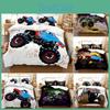 Monster Bedding Jam Set Single Twin Full Queen King F1 Bed Duvetcover Bedroom