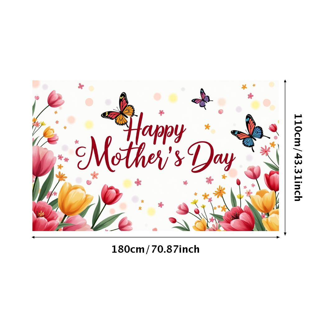Großes Veranstaltungsbanner Muttertagsbanner Heimfeiern für Mama Familienveranstaltungen Heimdeko