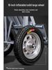 Tiger Car Two-Wheel Flatbed Hand Truck Cart with Large Wheels