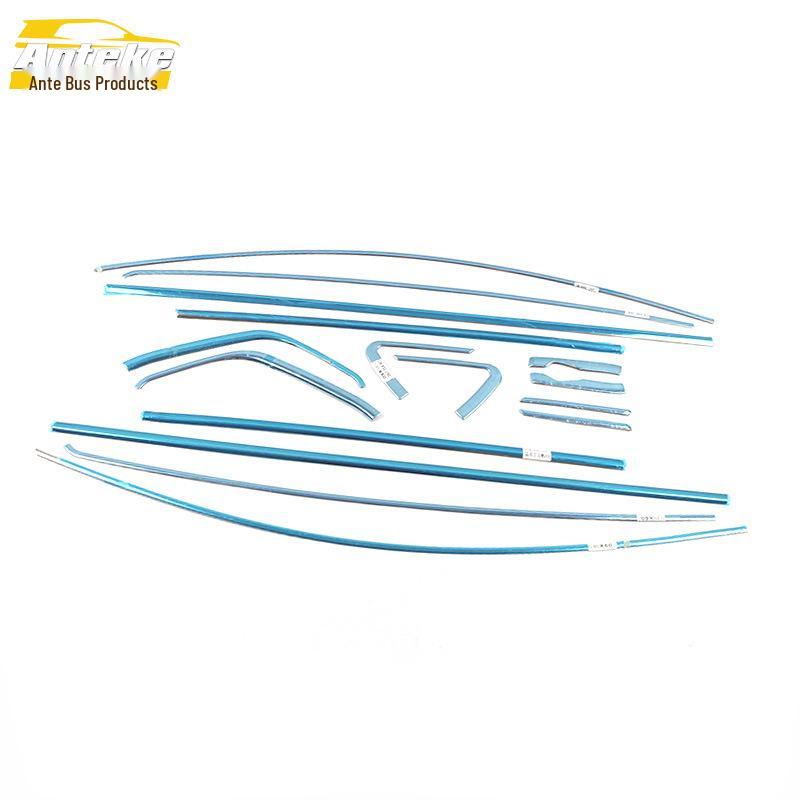 Lifan X50 Stainless Steel Window Trim Anti-Scratch Decorative Stickers