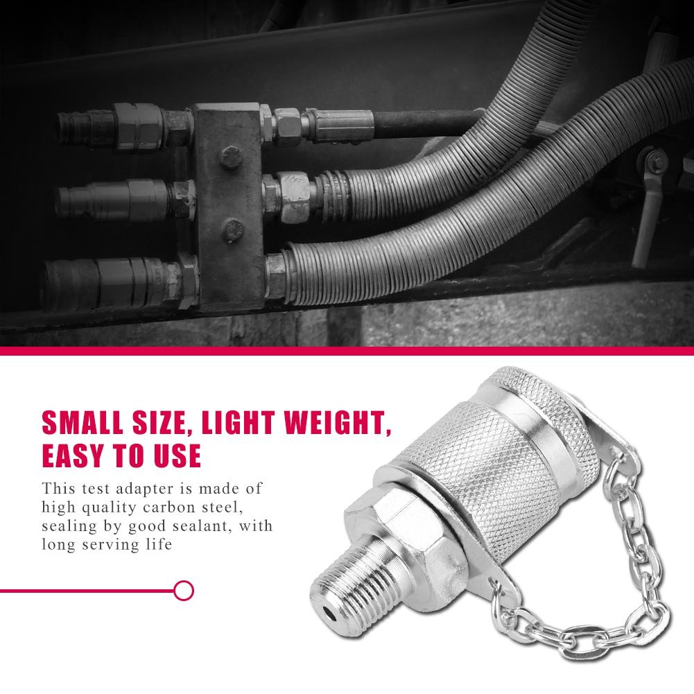 

63MPa630BAR Гідравлічний випробувальний адаптер для точки випробування муфти (G18)