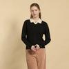 BCBG Layered Collar KniT T shirT B6s1x410