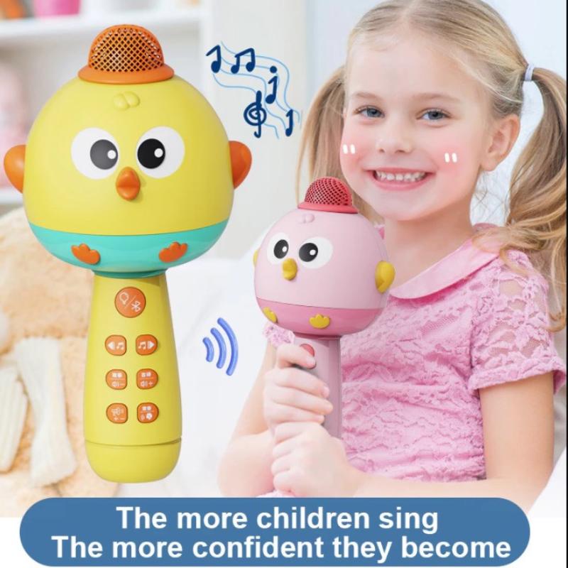Kinder Mikrofon mit Lautsprecher Karaoke Spielzeug Kinder Singmaschine Kinder Mikrofon mit Bluetooth